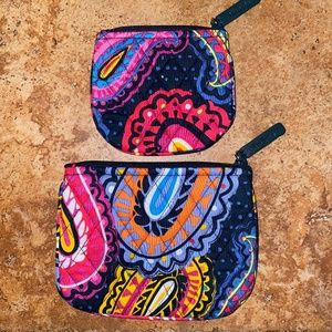 Vera Bradley Travel Pouch Set